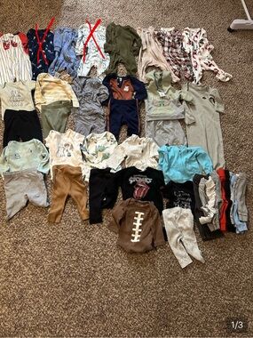 Boy 3 months fall/winter bundle